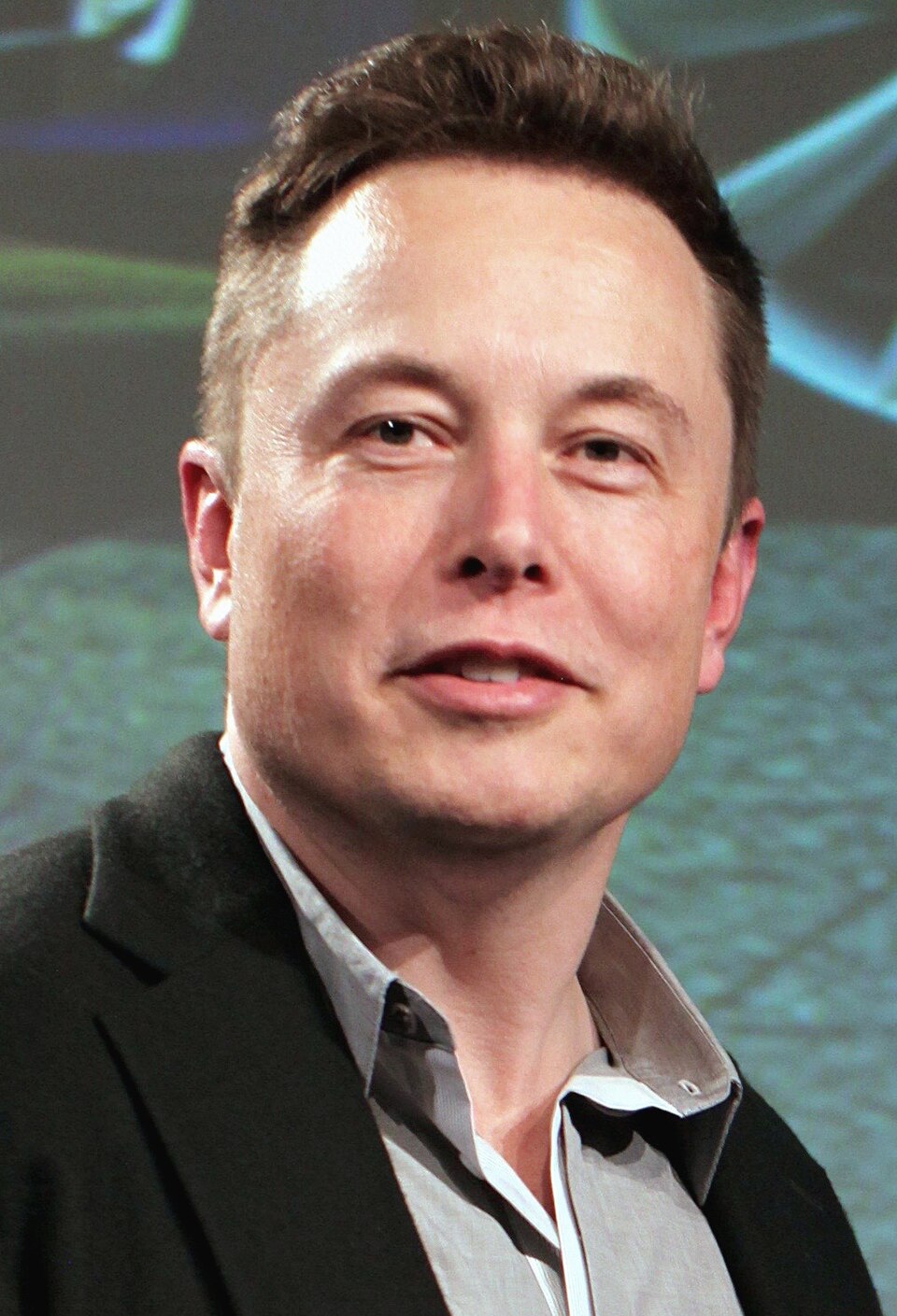 Elon Musk at Tesla event